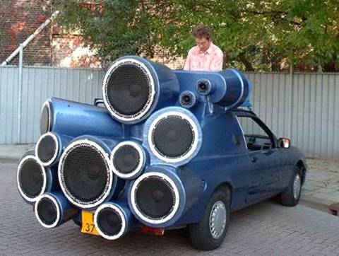 car stereo boombox