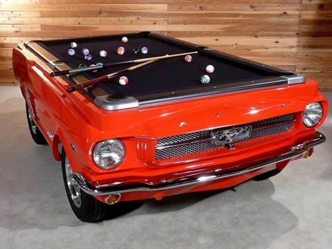 Mustang pool table