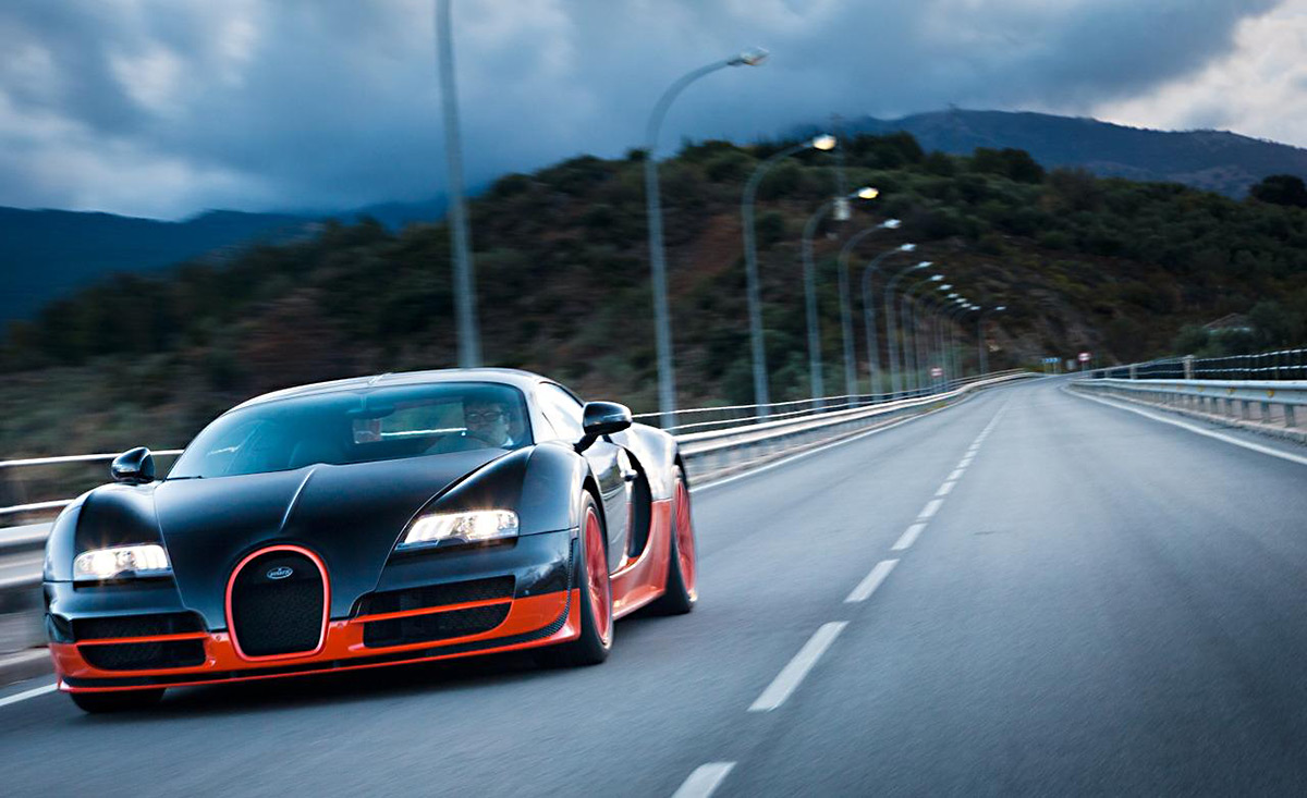 Bugatti Veyron Top Gear