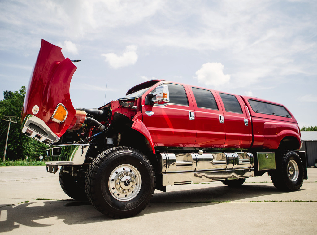 Taking Pick Ups To The Extreme Custom Six Door Super Trucks