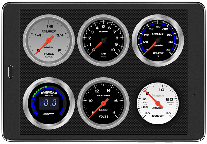 motor dashboard