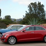 2013 Cadillac ATS, 1972 Coupe deVille