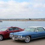 2013 Cadillac ATS, 1972 Coupe deVille