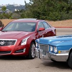 2013 Cadillac ATS, 1972 Coupe deVille