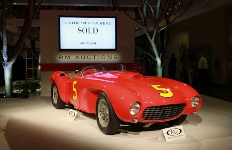 1953 Ferrari 375 MM Spider by Pini Farina