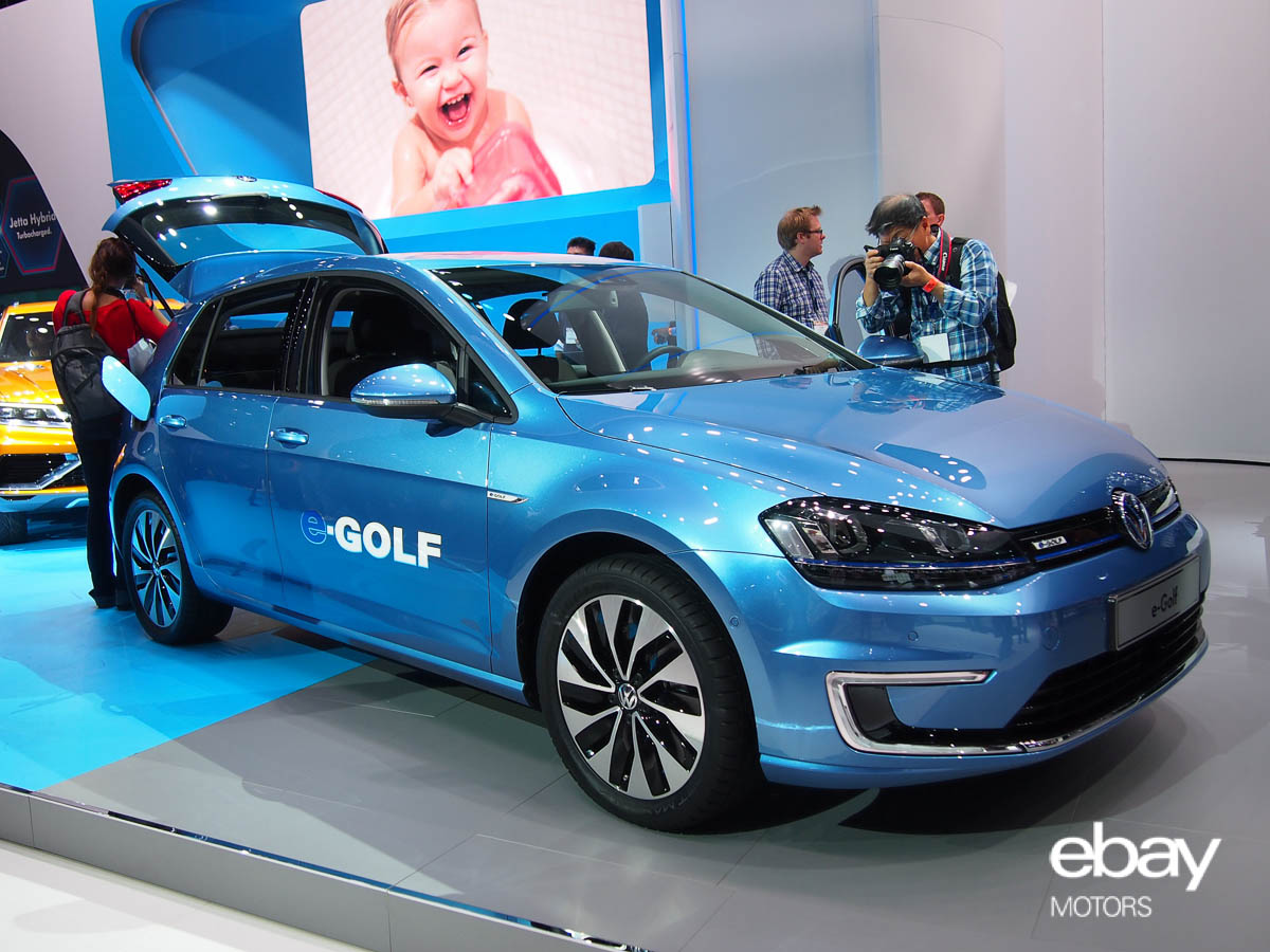 Volkswagen e-Golf at LA Auto Show - eBay Motors Blog