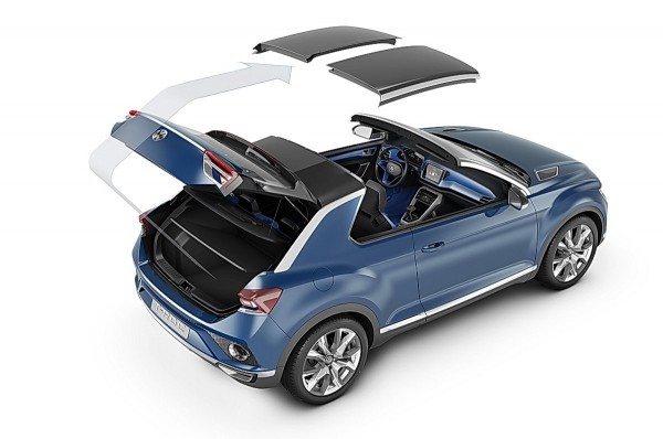 Volkswagen Reveals T-ROC Convertible SUV Concept