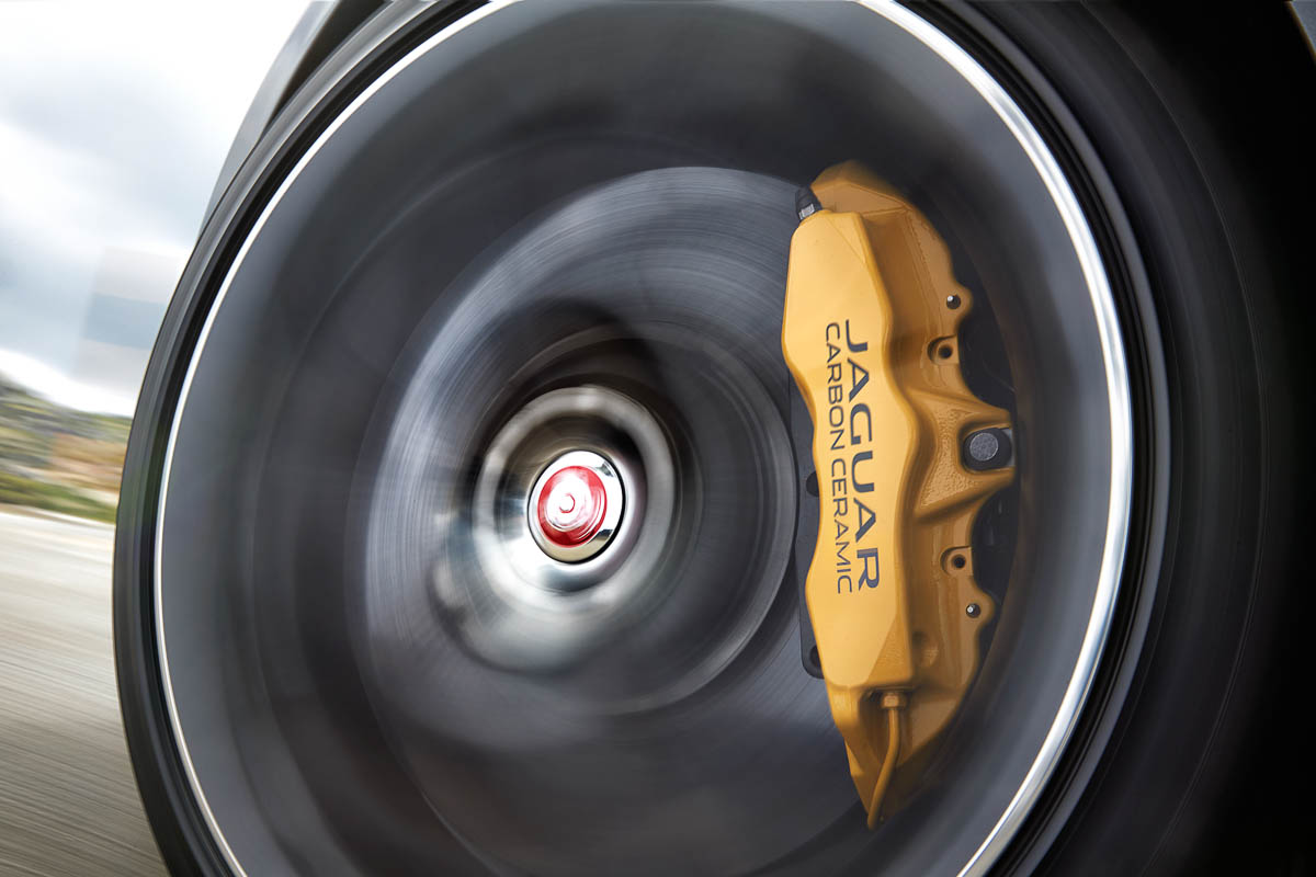 Jaguar FTYPE Carbon Ceramic Matrix brake system — eBay Motors Blog
