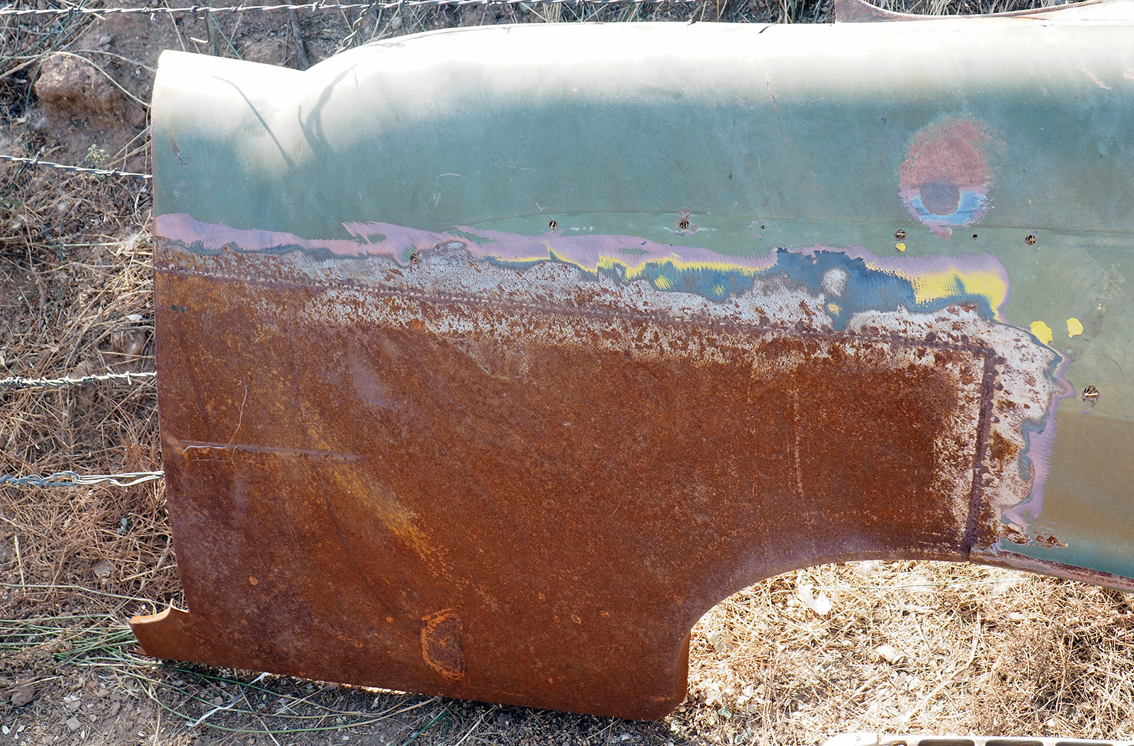 how to remove rust from a car. Sometimes you need to buy a replacement body part. 