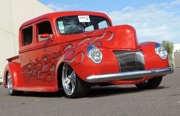 A Four-Door 1940 Ford Pickup, Stitched Together from Two Others - eBay ...