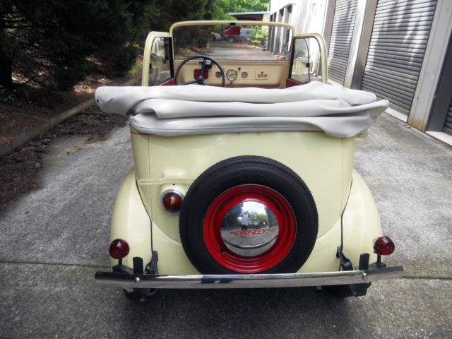 Big Ideas for a Small Car 1940 Crosley Convertible eBay Motors Blog