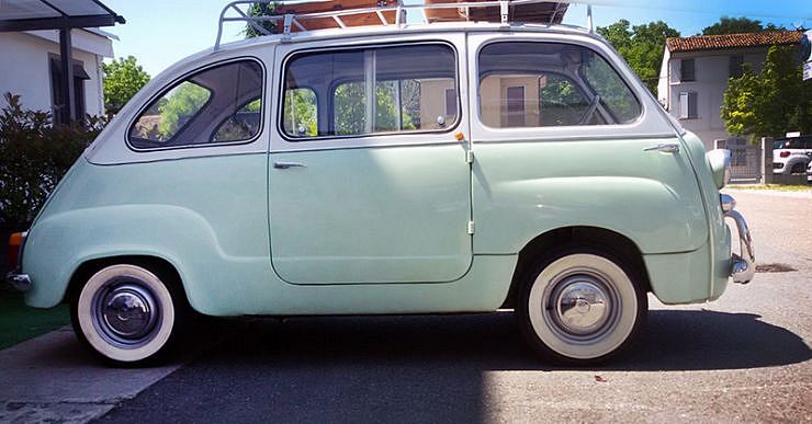 Fiat’s 1960s Tiny Minivan Moved Six People with Style - eBay Motors Blog