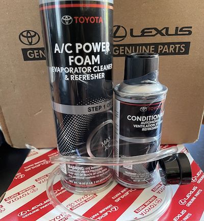 Toyota Power Foam HVAC refresher kit