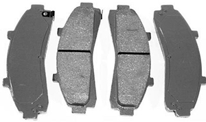 Ceramic brake pads enhance stopping power while keep your wheels clean.