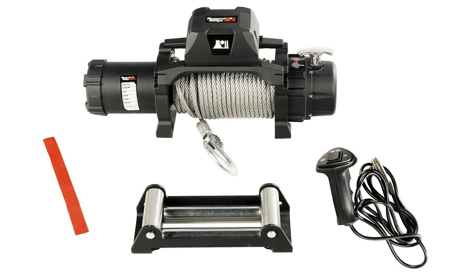 10,000 pound-capacity Rugged Ridge Trekker C10 winch