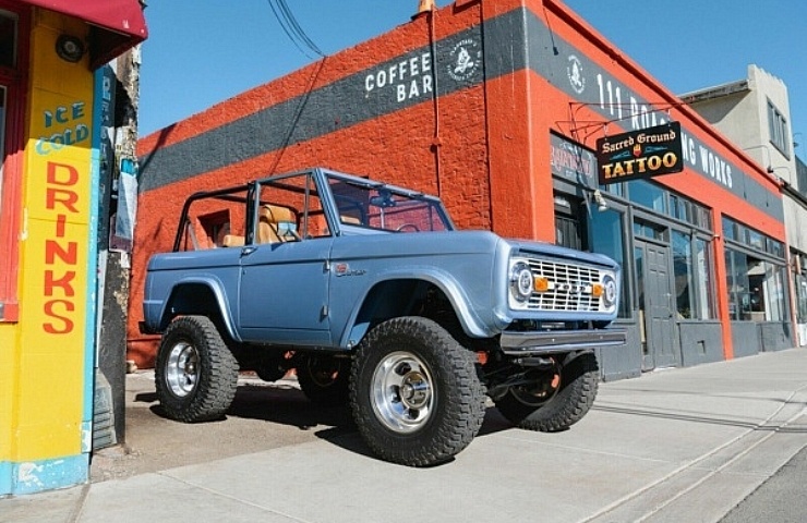 For Sale on : A Pure Electric Ford Bronco Classsic -  Motors Blog