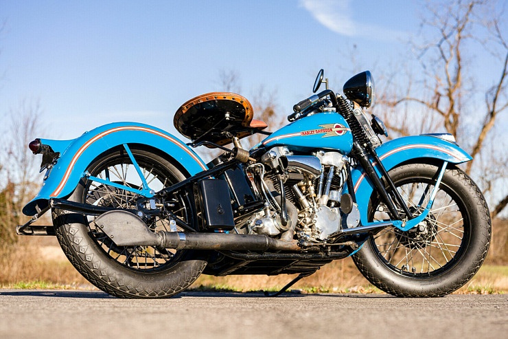 1938 Harley Knucklehead for Sale Is Museum Quality - eBay Motors Blog