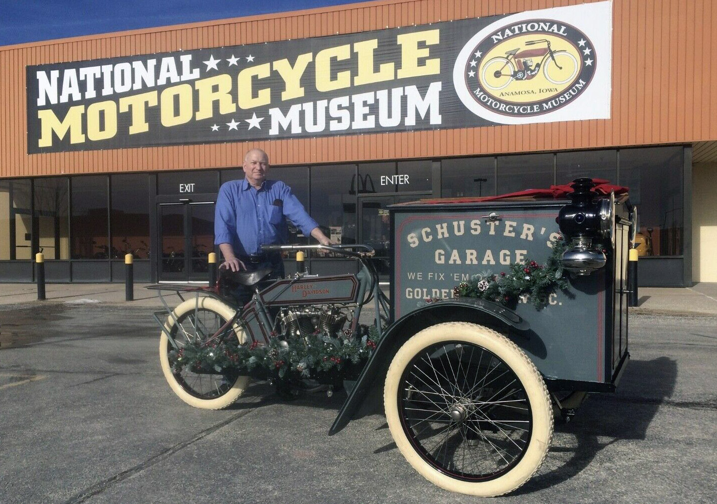 harley davidson delivery trike