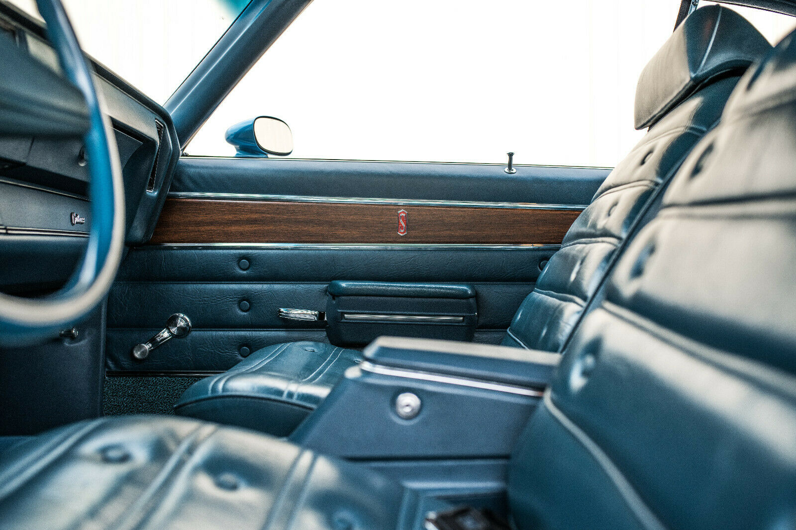 The interior is indistinguishable from new