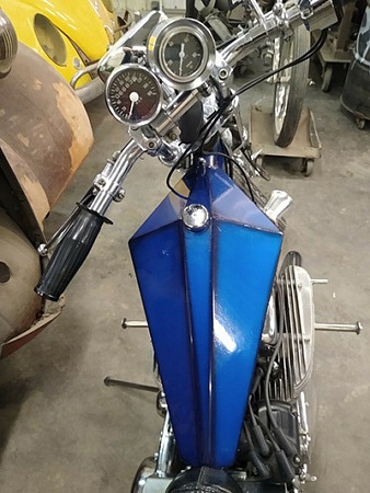 ariel square four chopper