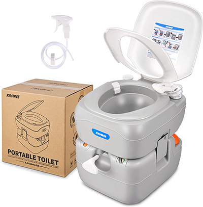 On the Road Survival: Camper Toilets and Accessories to Help You Go -   Motors Blog