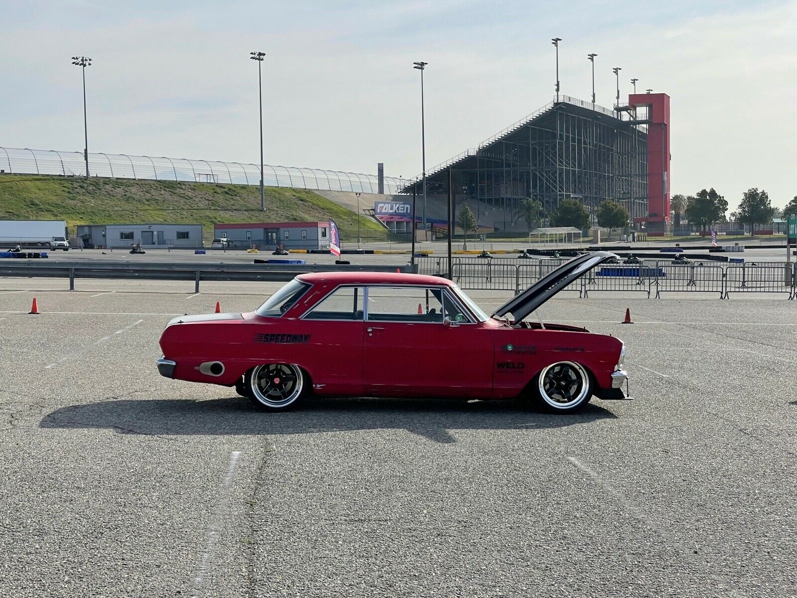 This 65 Pro Touring Nova Comes with Kiddie Seats eBay Motors Blog