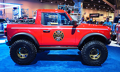 Sirens Blasting: Fire-Commando Bronco Pick-up Debuts at SEMA - eBay ...