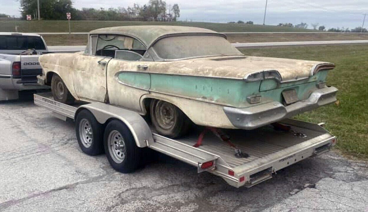 This Rescued 1958 Edsel Pacer Starred in Used Cars eBay Motors Blog