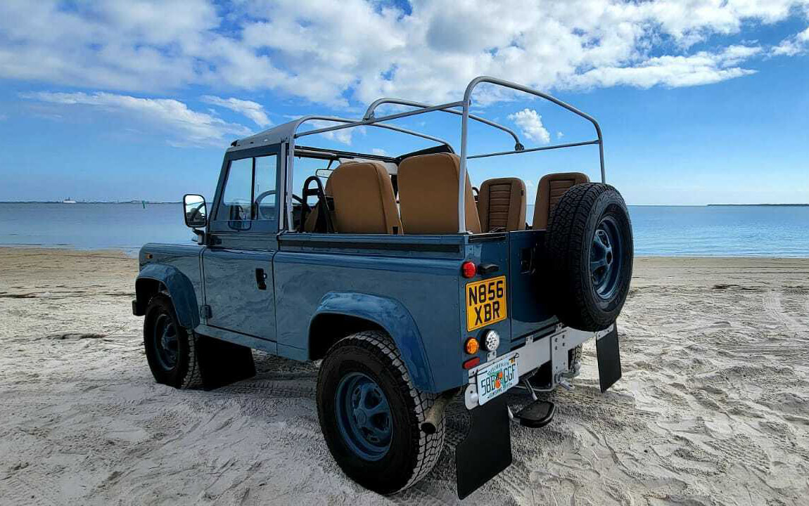 A ’95 Land Rover Defender 90 Restored for Family Beach Excursions ...