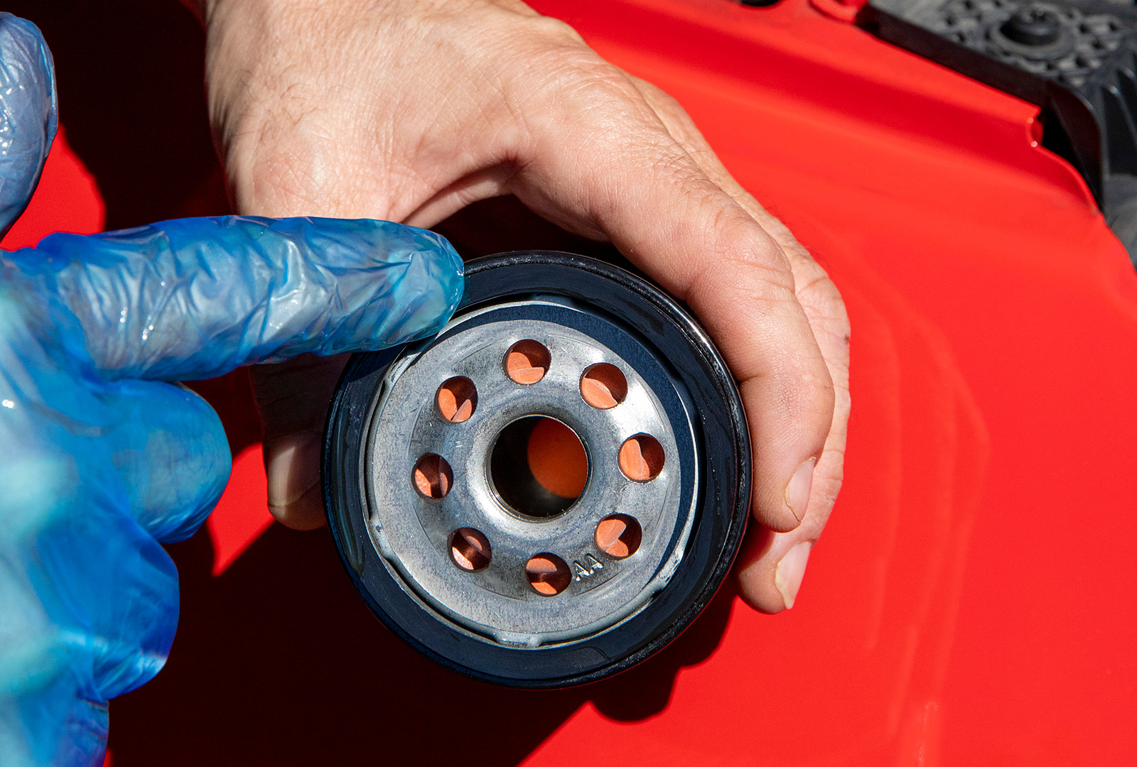 Oil drain plug - replacing the washer is an optional step in changing your oil