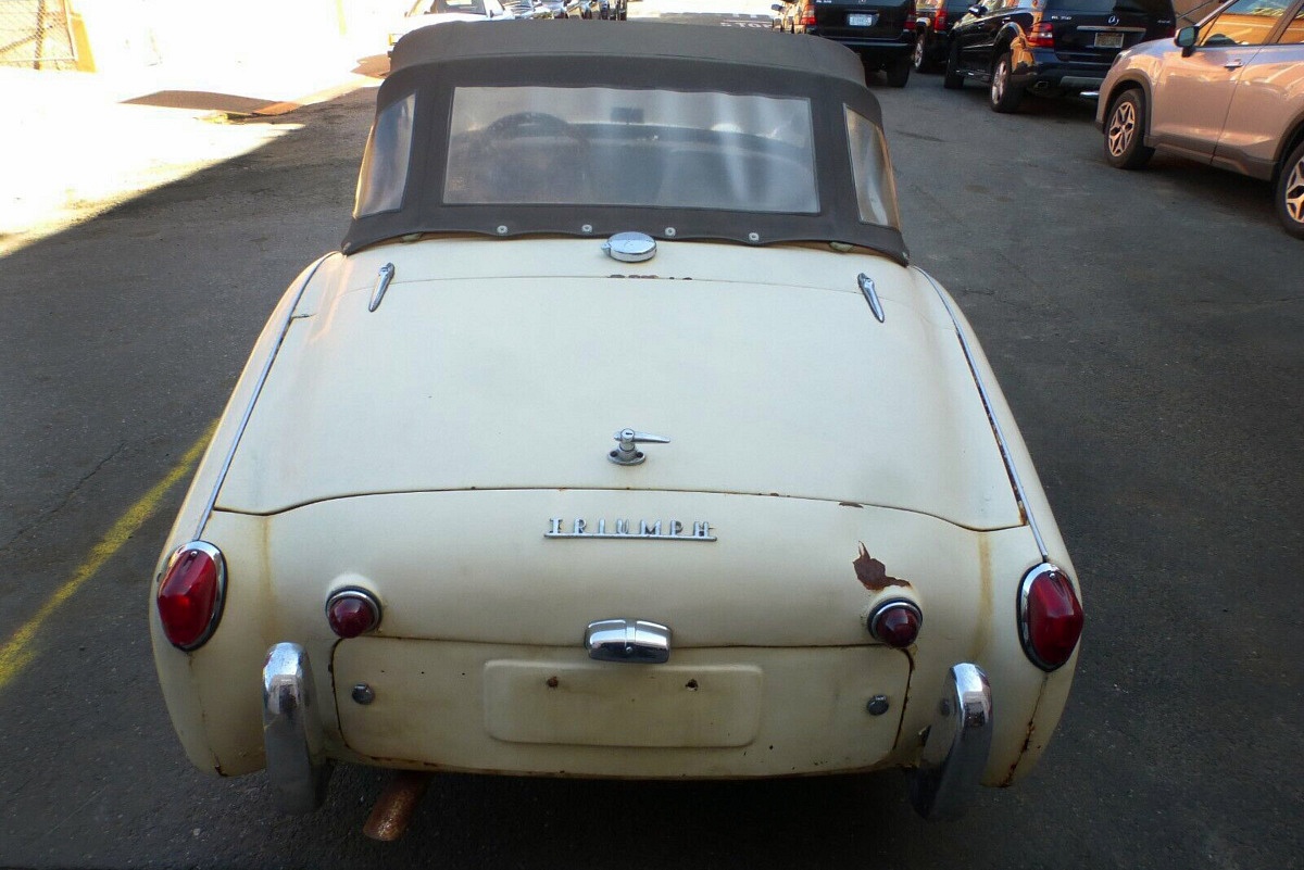 1958 Triumph TR3 Project Car Listed on eBay - eBay Motors Blog