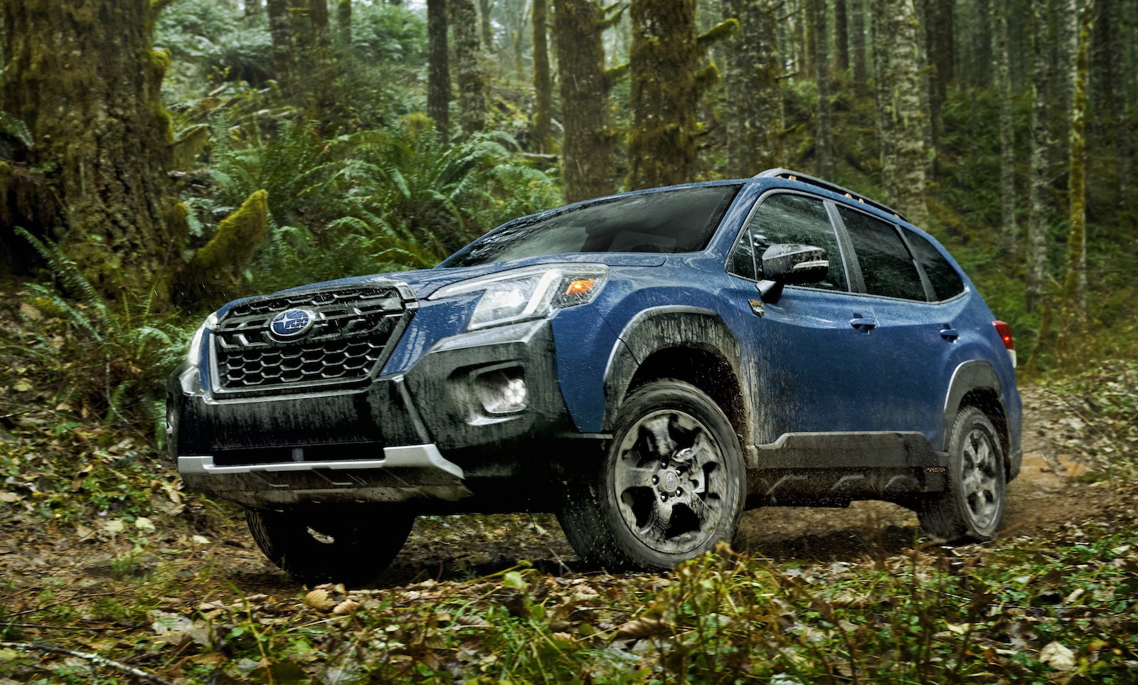 Overlanding crossover shot: 2022 Subaru Forester Wilderness