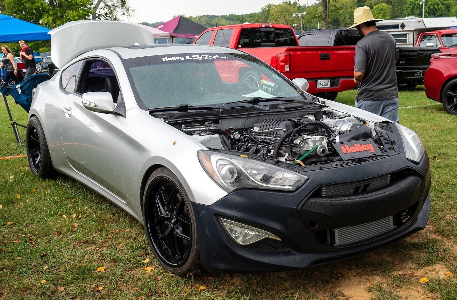 The Wildest V-8 Swaps at LS Fest East: From Lambos To Postal Trucks ...