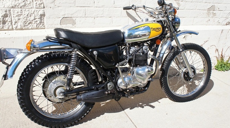 The Curious Tale of the 1973 Triumph TR5T Trophy Trail - eBay Motors Blog