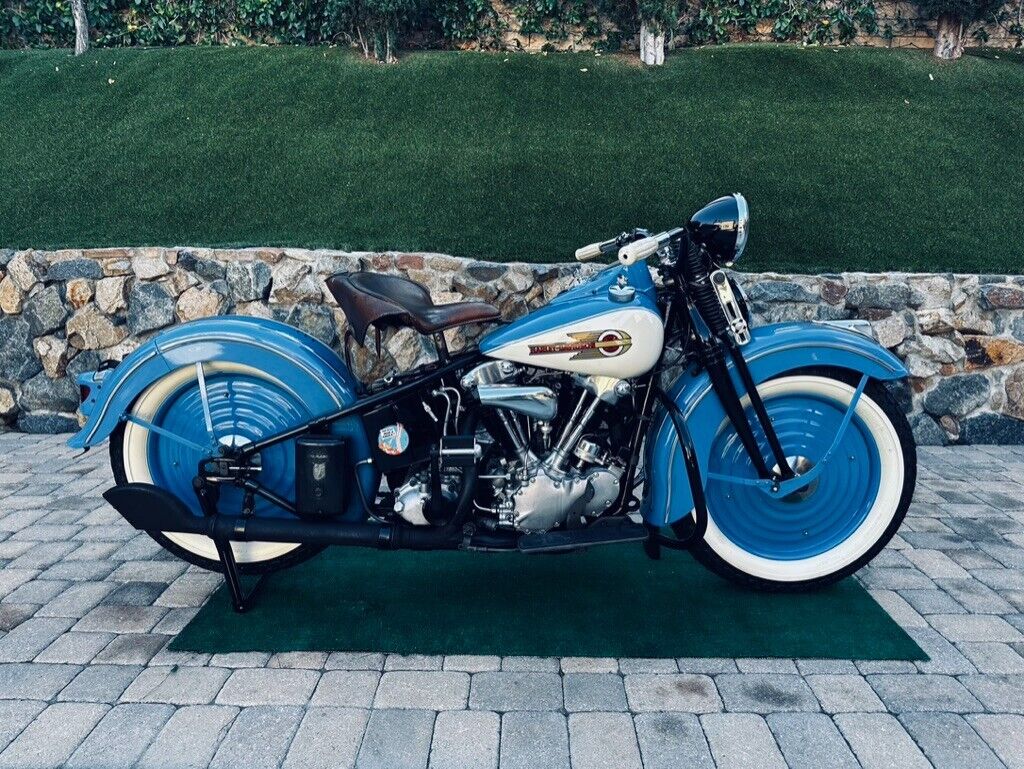 Harley El Knucklehead Owned By Legendary Carl Olsen Ebay Motors Blog