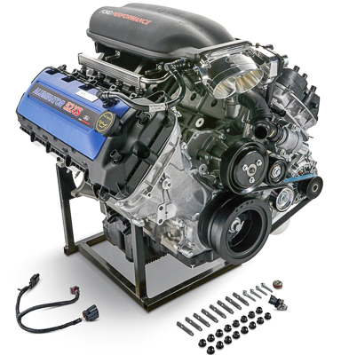 A Ford Aluminator V-8 crate engine