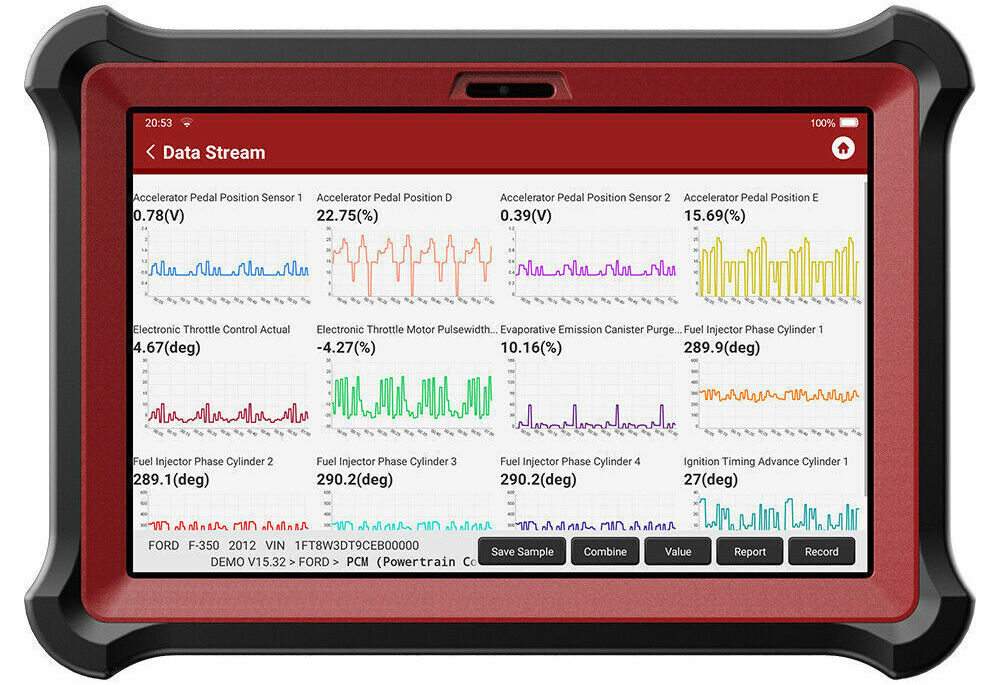 OBD tablet scanner