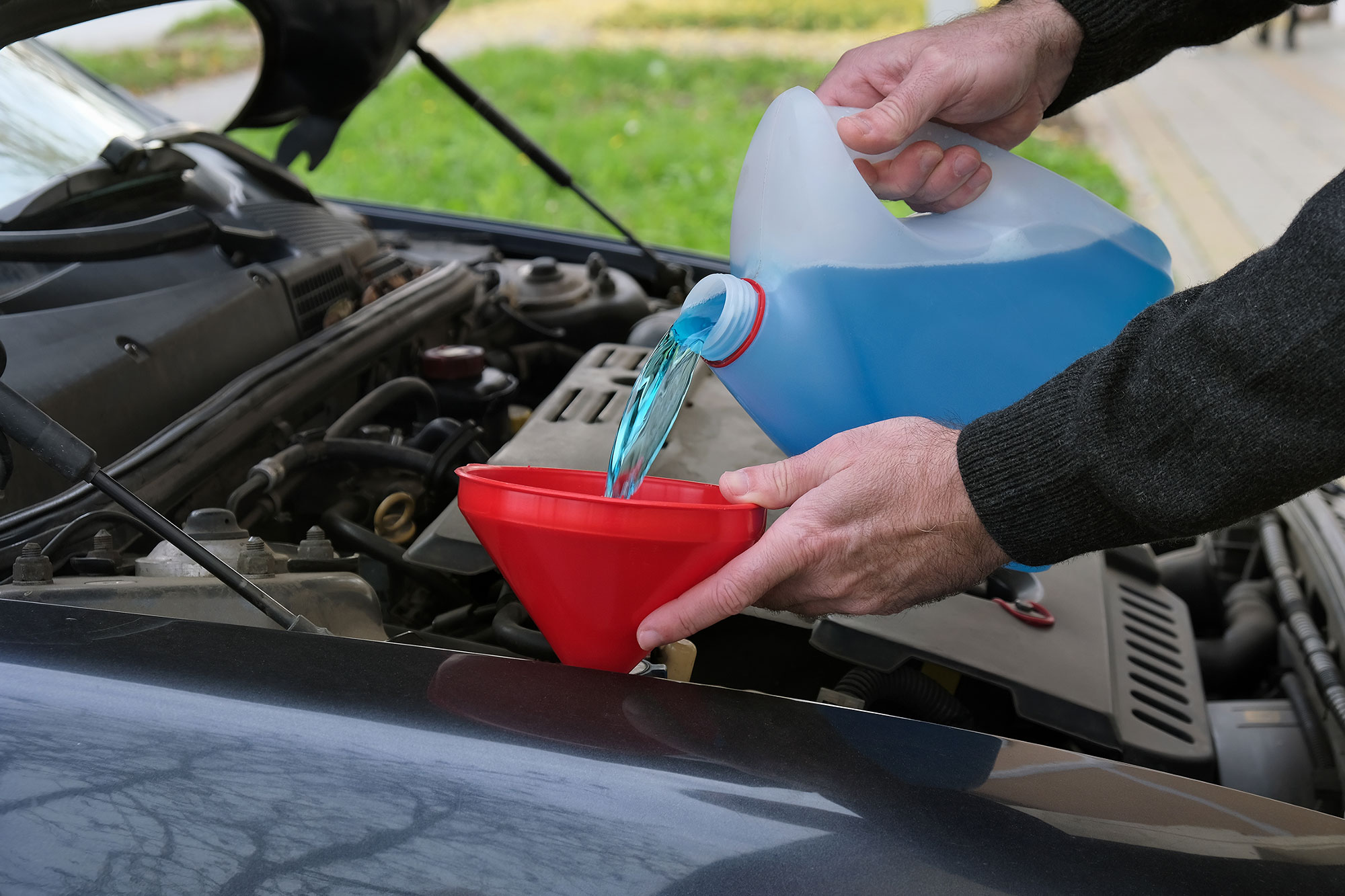 Windshield Washer De-Icer Concentrate Heet