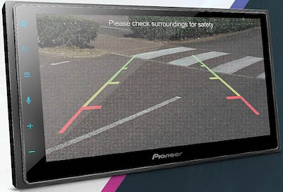 Rear-view camera-ready Pioneer head unit