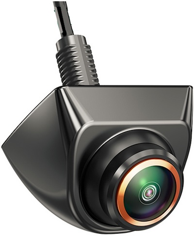 Wired backup camera