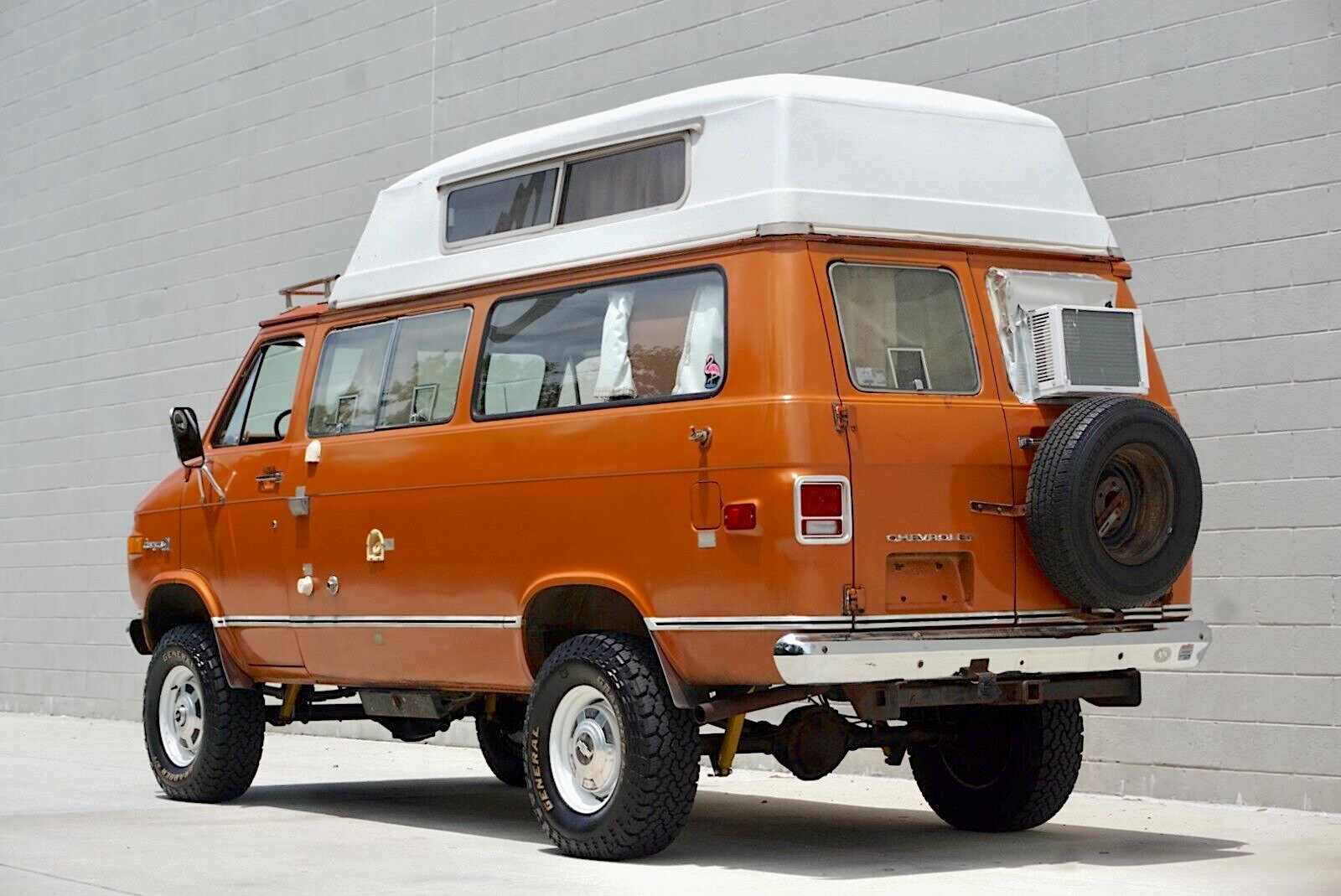 A Throwback 1973 Chevrolet 4x4 Camper Van - eBay Motors Blog