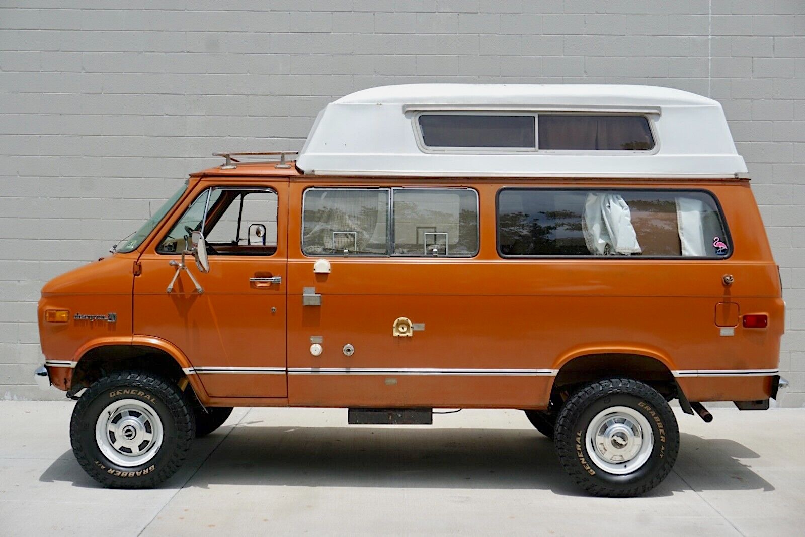 A Throwback 1973 Chevrolet 4x4 Camper Van - eBay Motors Blog