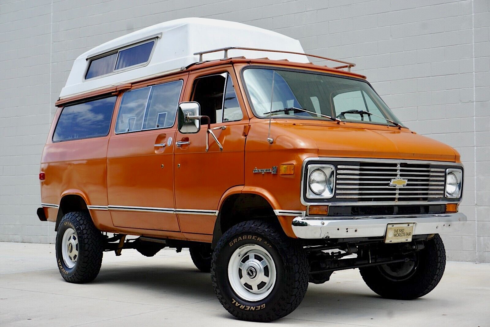 A Throwback 1973 Chevrolet 4x4 Camper Van - eBay Motors Blog