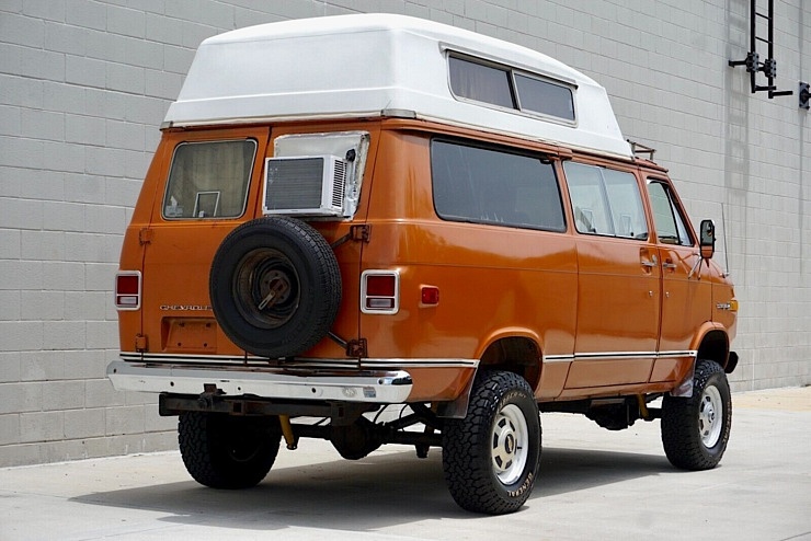 A Throwback 1973 Chevrolet 4x4 Camper Van - eBay Motors Blog