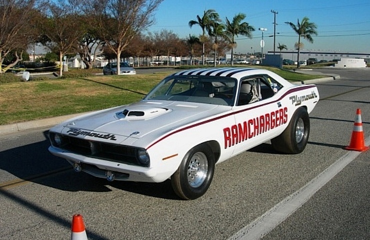 RAMCHARGERS 1970 HEMI Cuda - left front profile - featured