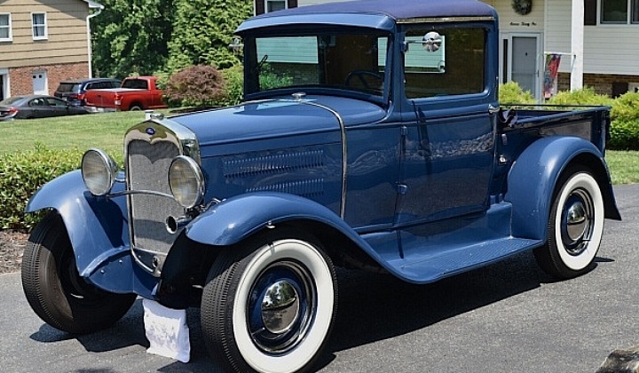 1931 Ford Model A Pickup - left front profile