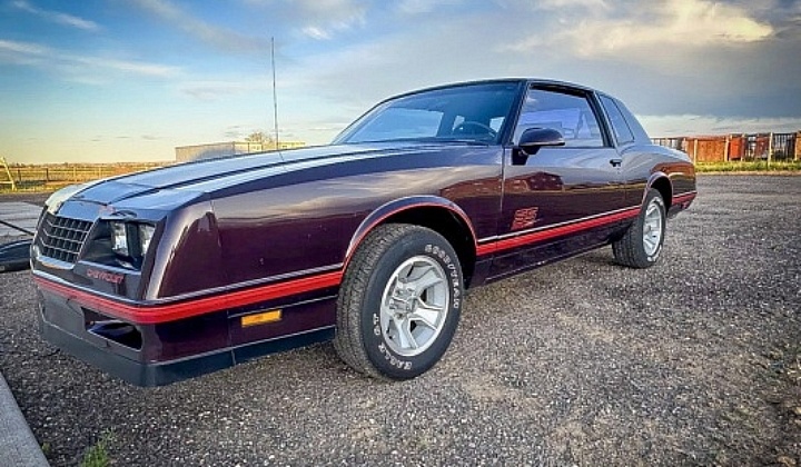 1987 Chevrolet Monte Carlo SS - left front profile