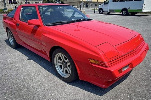 1987 Chrysler Conquest TSI - right front profile - featured