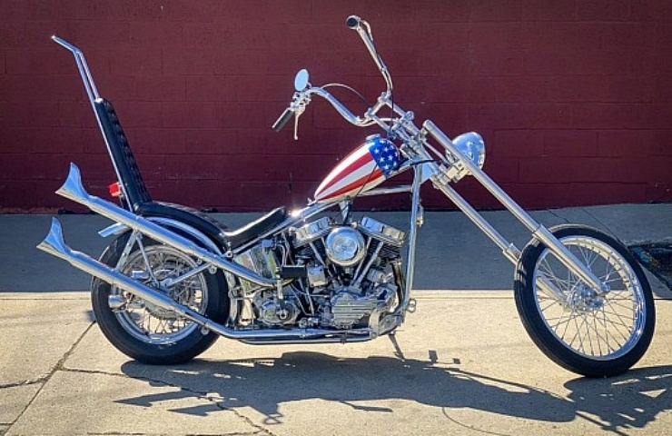 Easy Rider Captian America Replica - right side