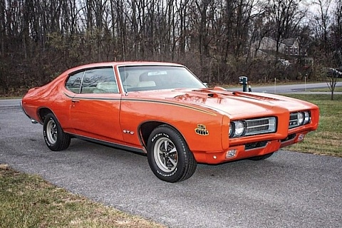 1969 Pontiac GTO Judge - right front profile